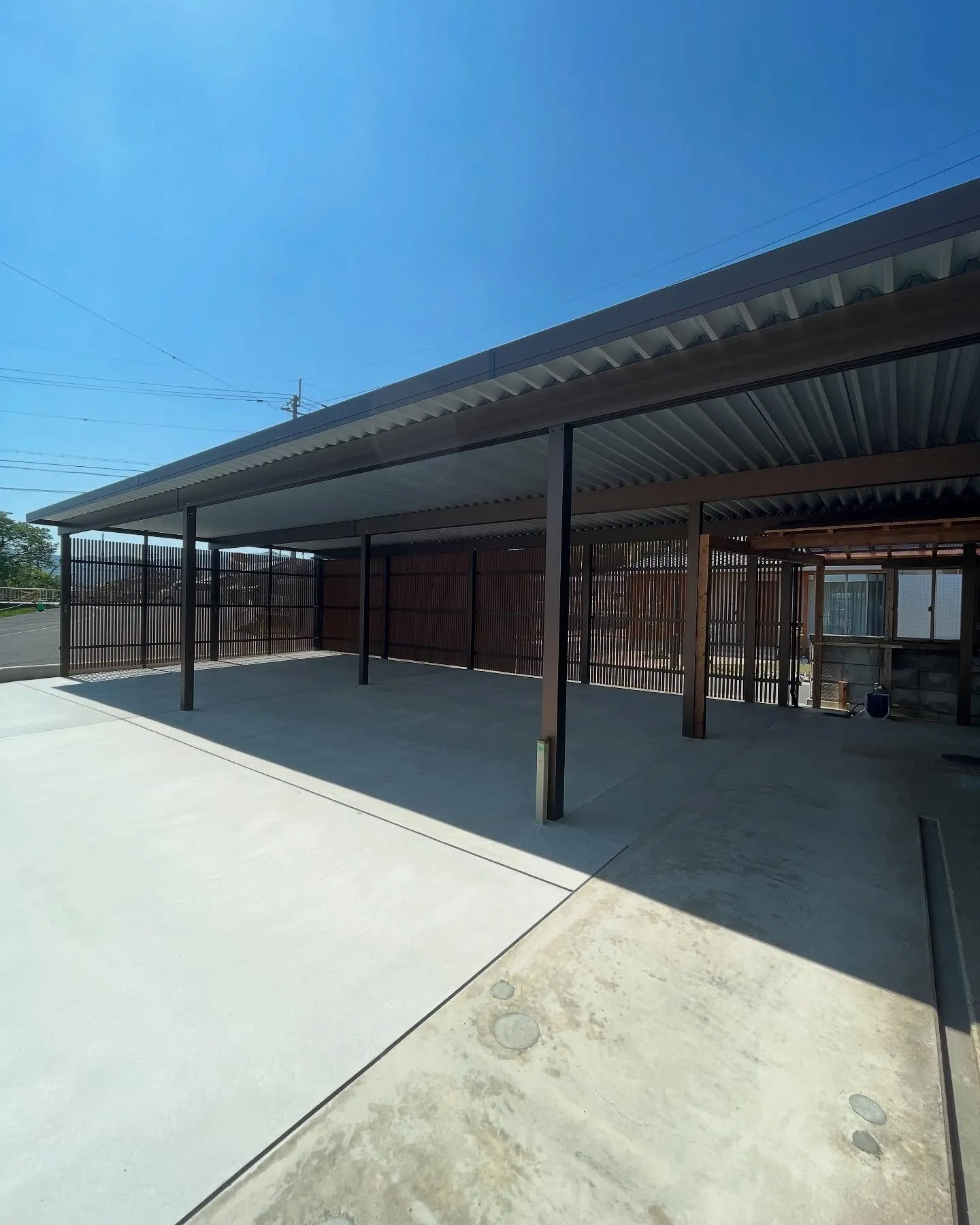 【京丹後市カーポート工事】