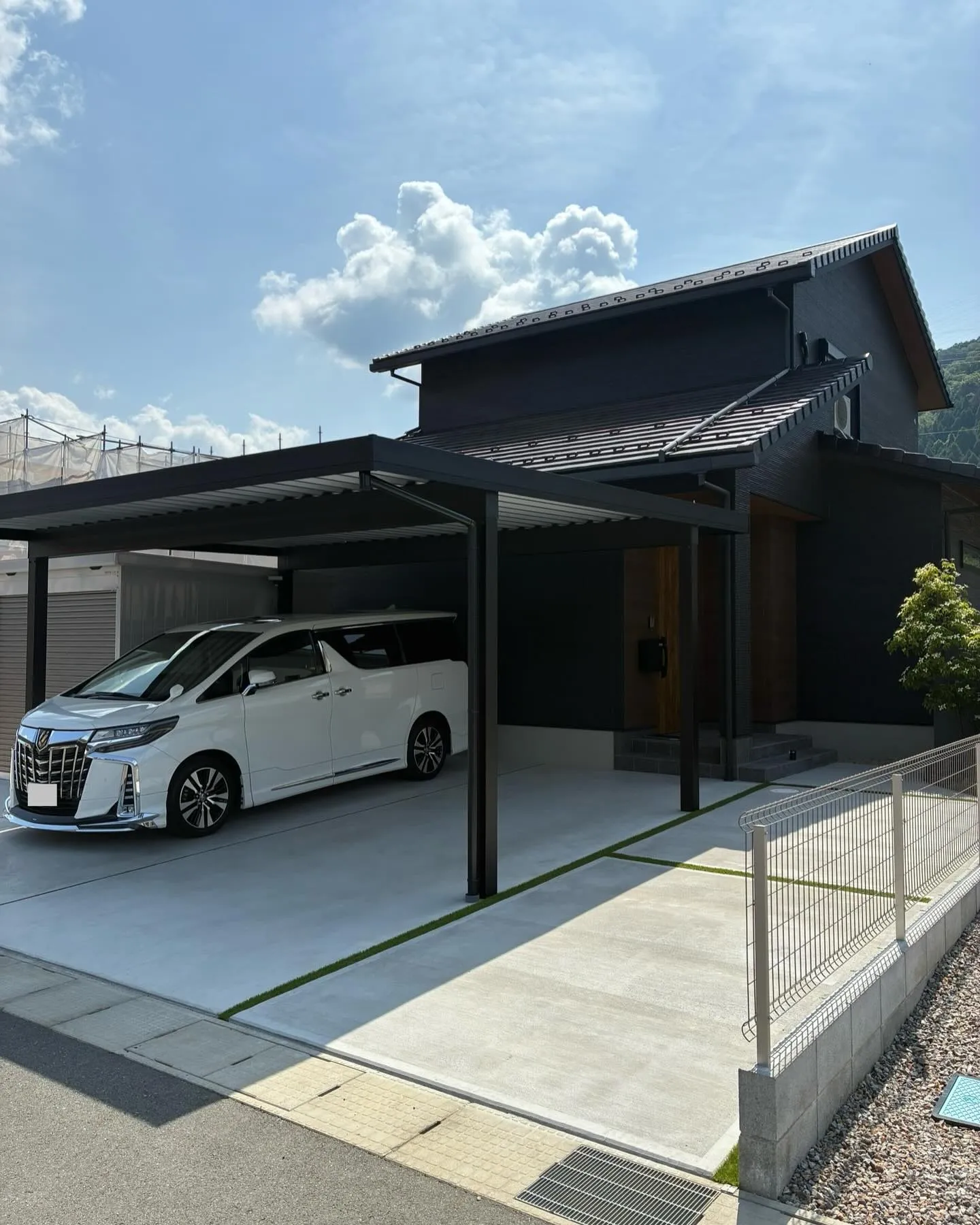 【朝来市 新築外構工事】