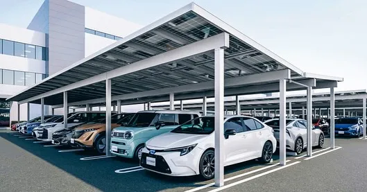 【駐車スペースが“発電所”に変わる】