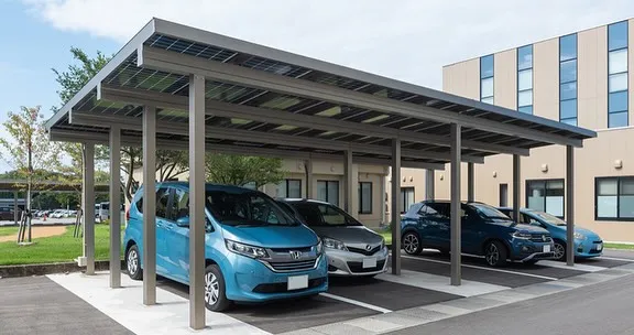 【駐車スペースが“発電所”に変わる】