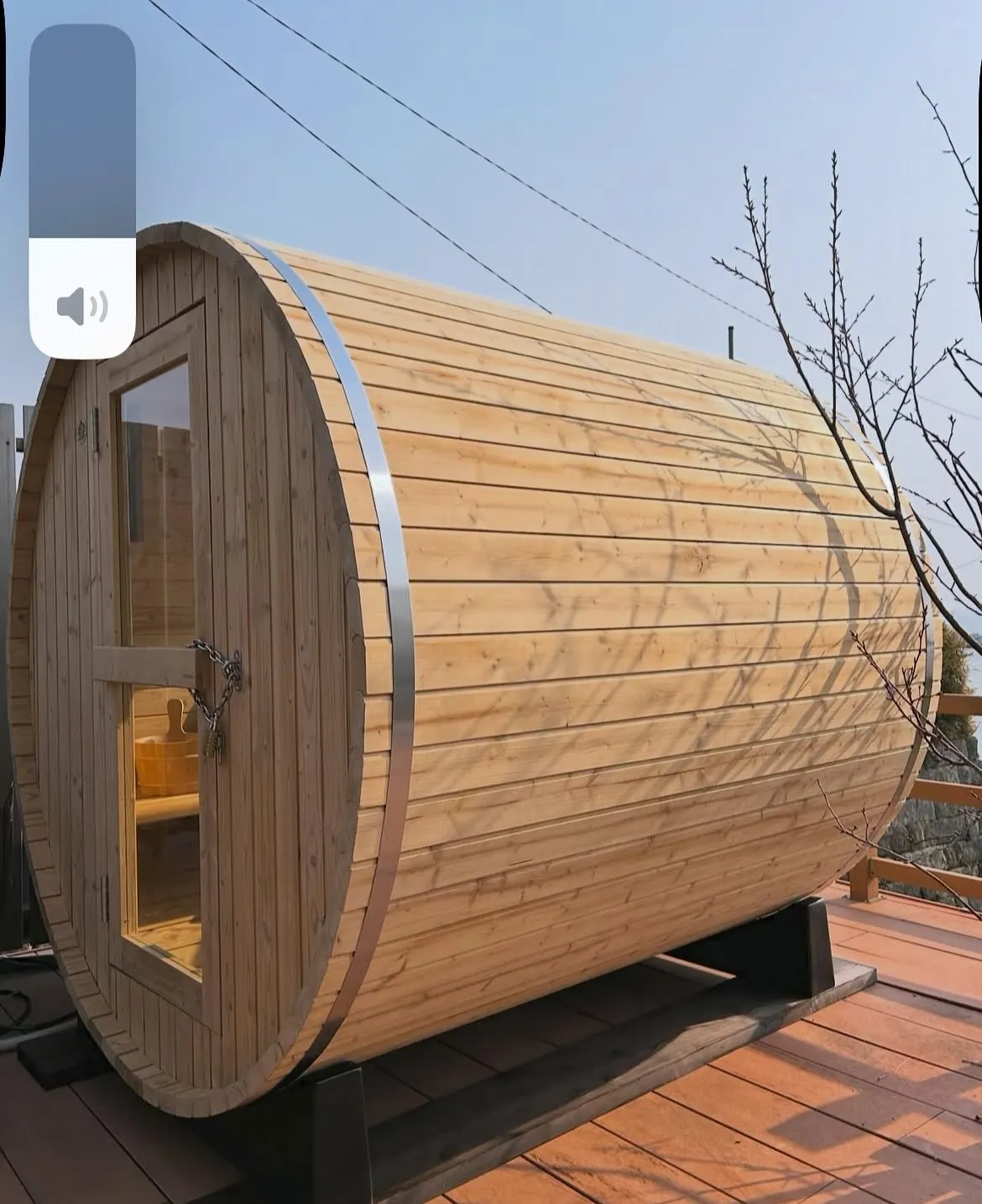 お好きなところに簡単な設置工事と、サウナ室♨️を『置く』だけ...