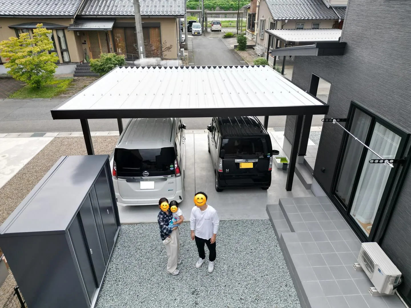 外構工事が完成しました!👏