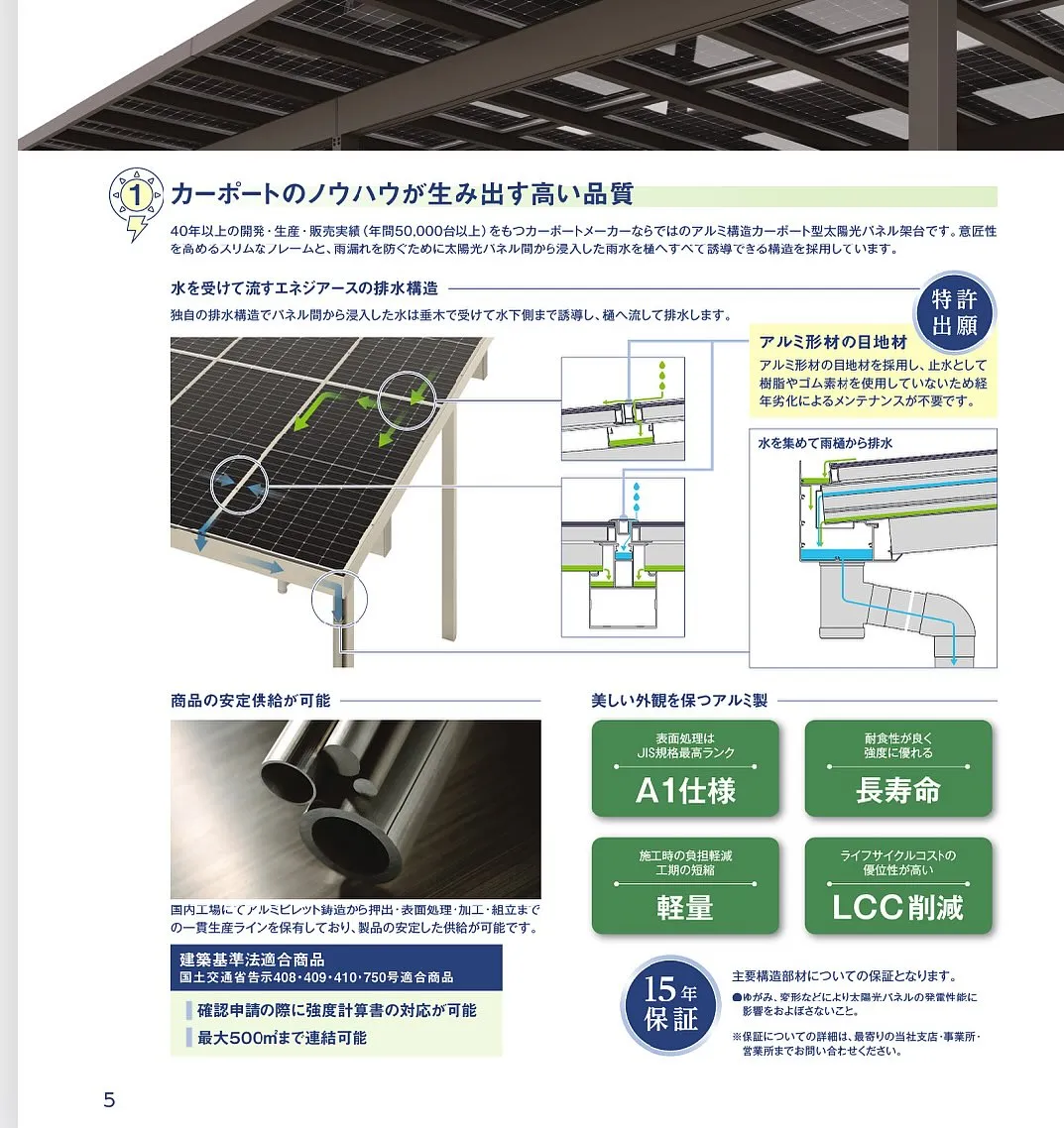☀️発電するカーポート【エネジアース】