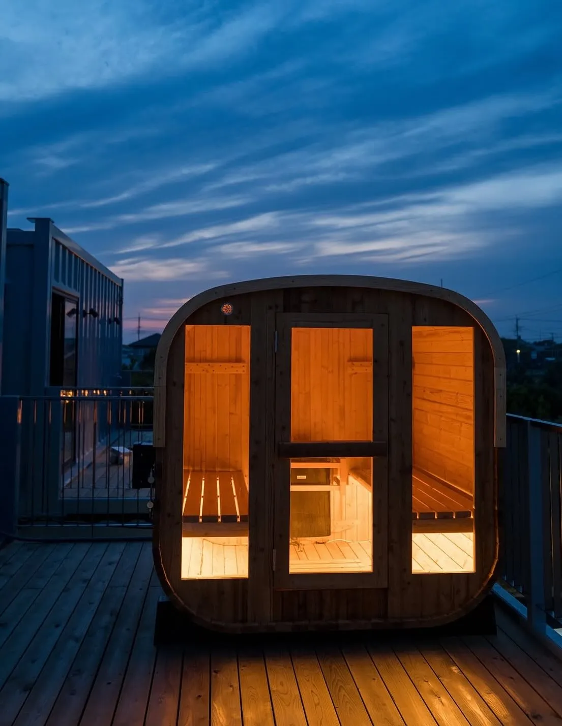 🌿【2組限定】庭に置ける“プライベートサウナ”の
