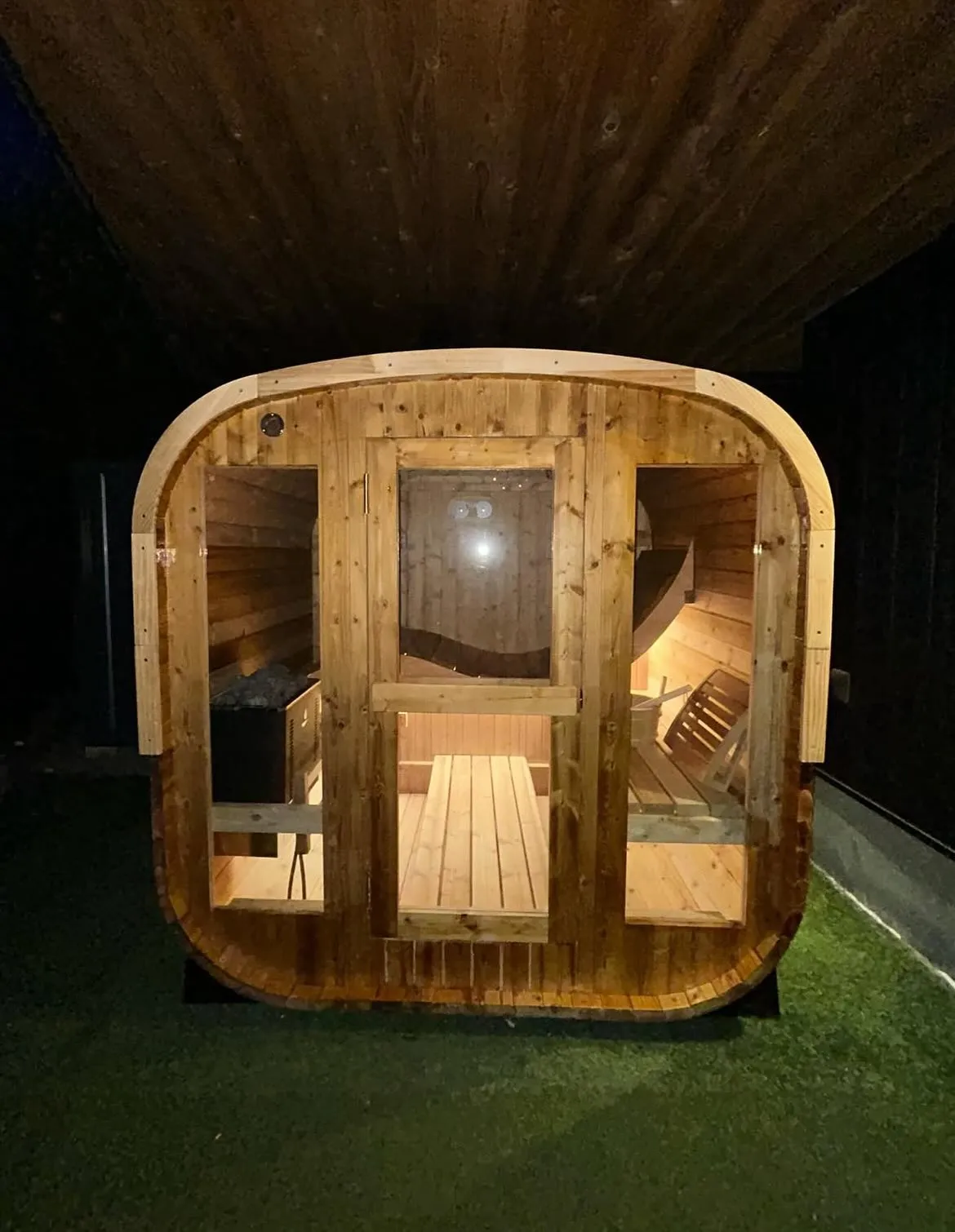 🌿【2組限定】庭に置ける“プライベートサウナ”の