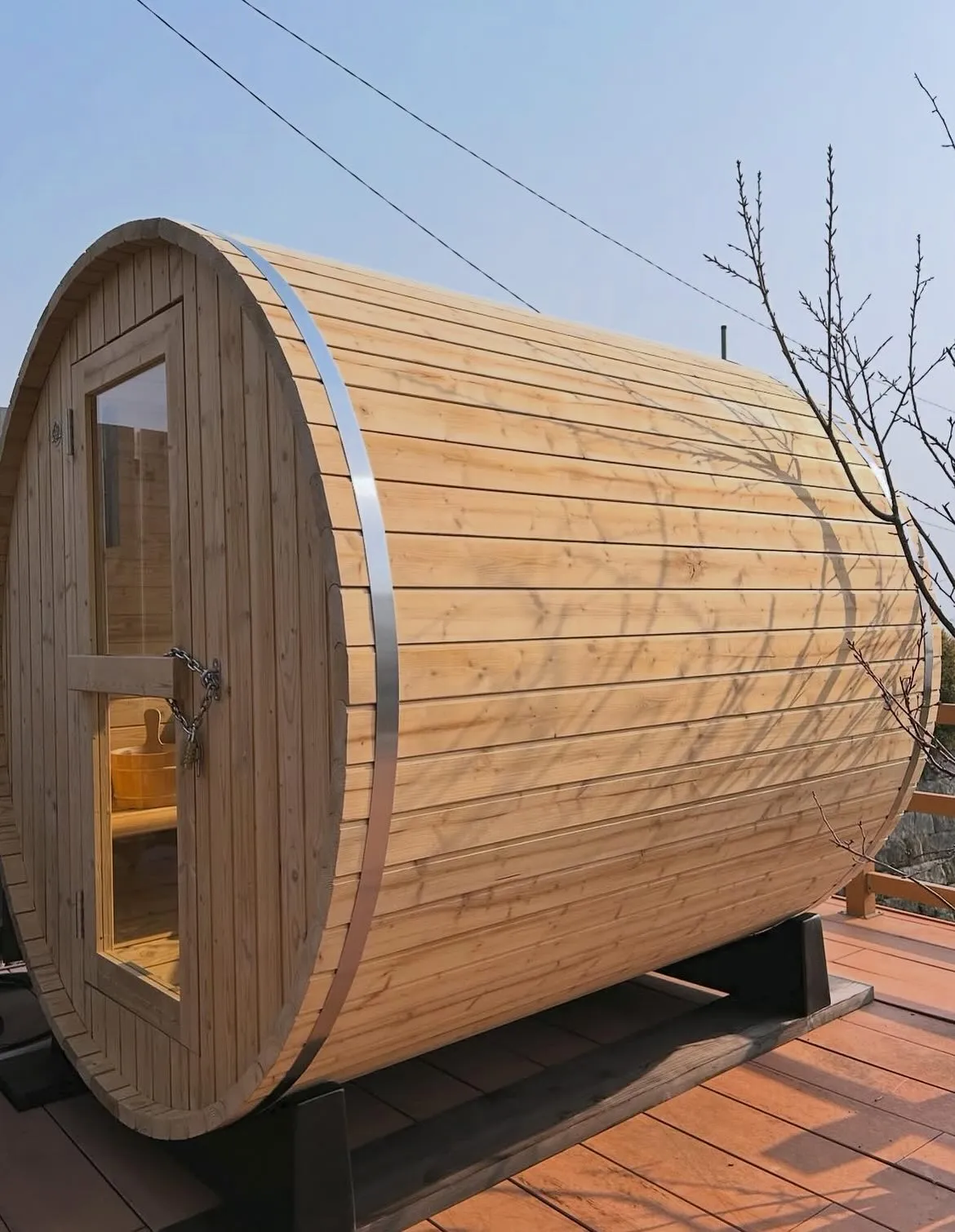 🌿【2組限定】庭に置ける“プライベートサウナ”の