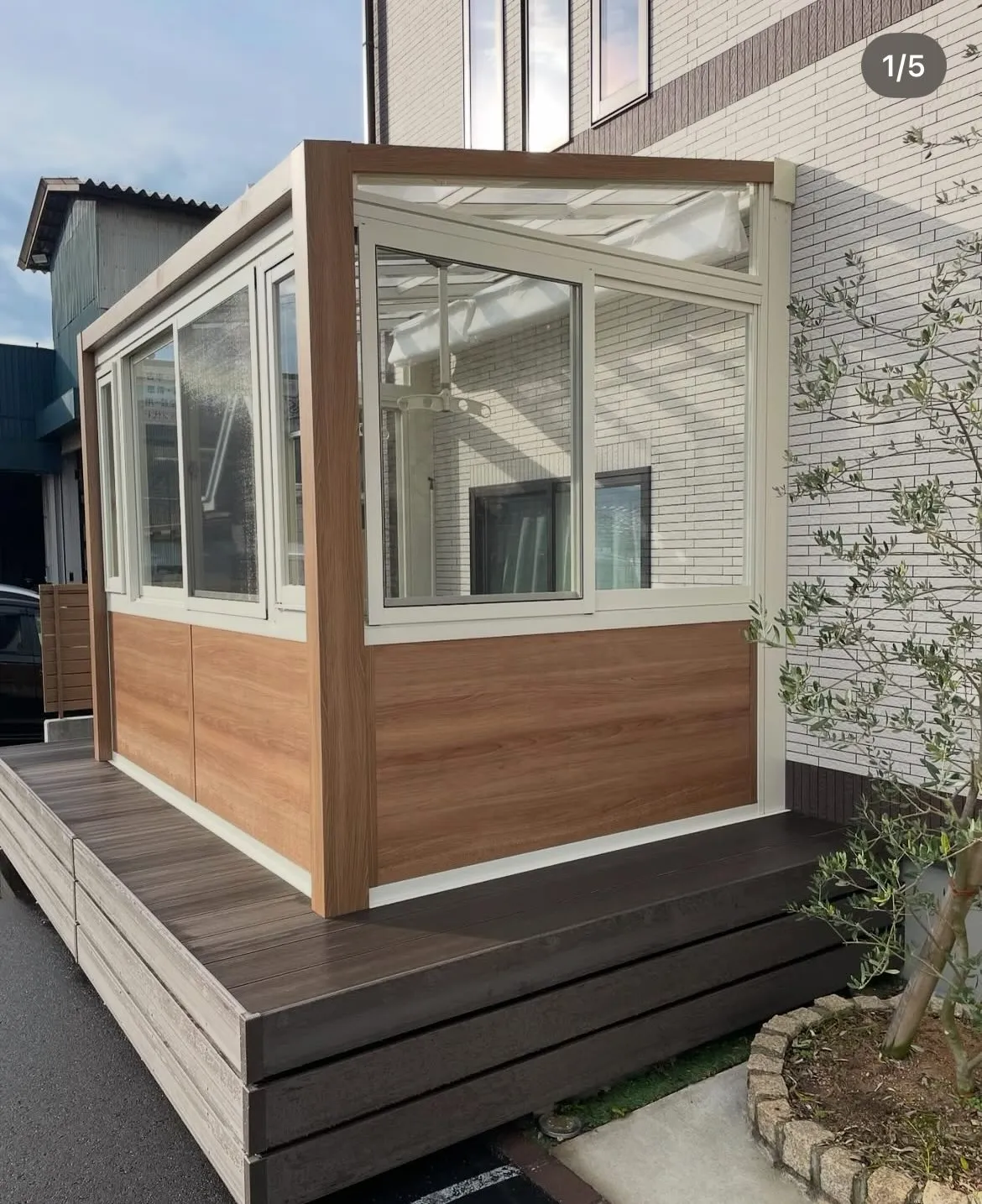 【豊岡市 ガーデンルーム工事】