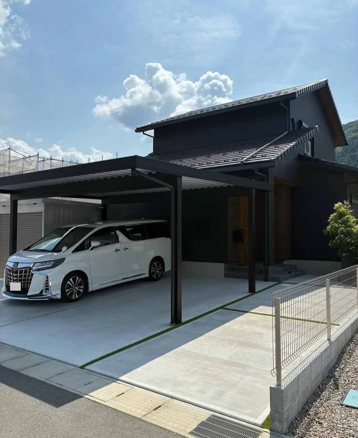 【朝来市 新築外構工事】