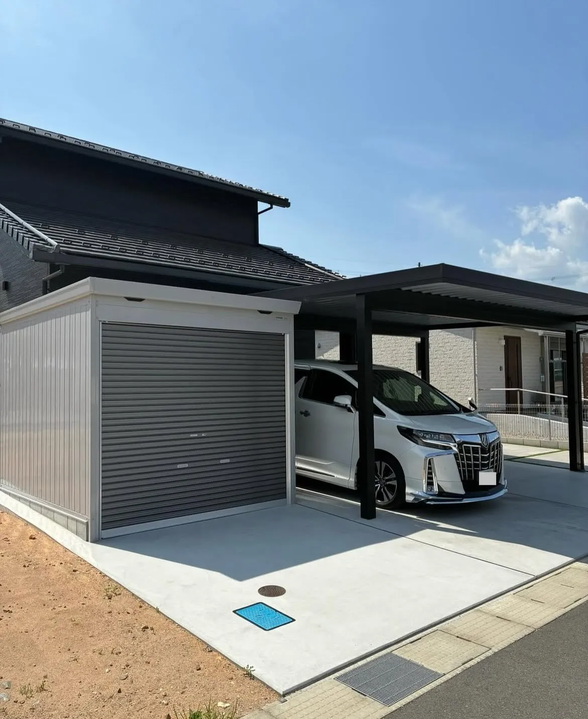 【朝来市 新築外構工事】