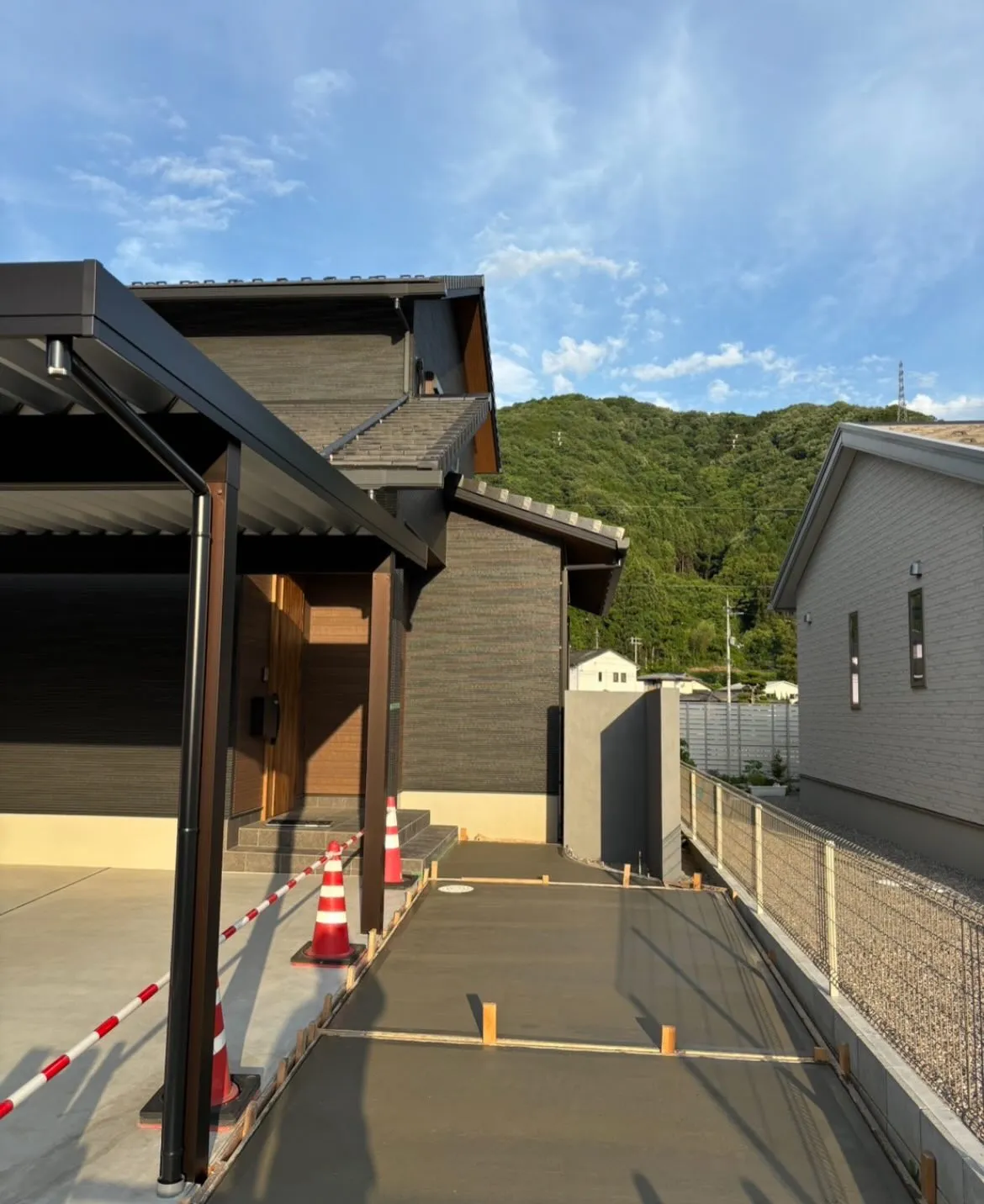 【朝来市 新築外構工事】