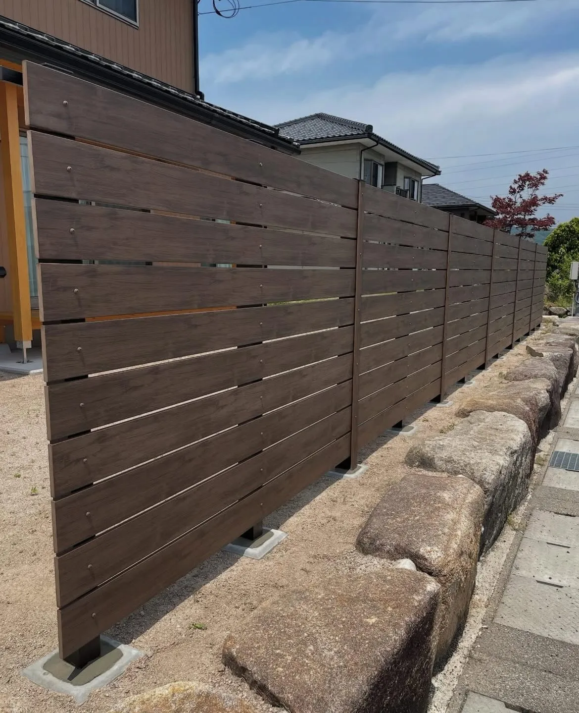 【京丹後市 フェンス工事】　　