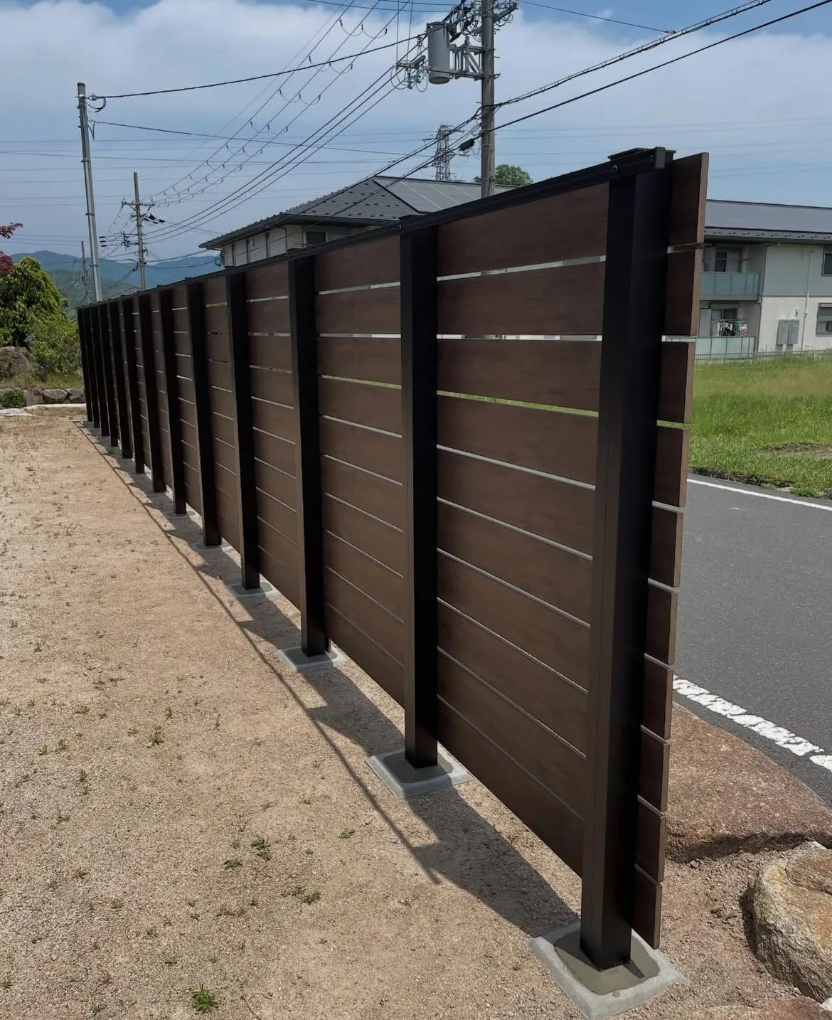 【京丹後市 フェンス工事】　　