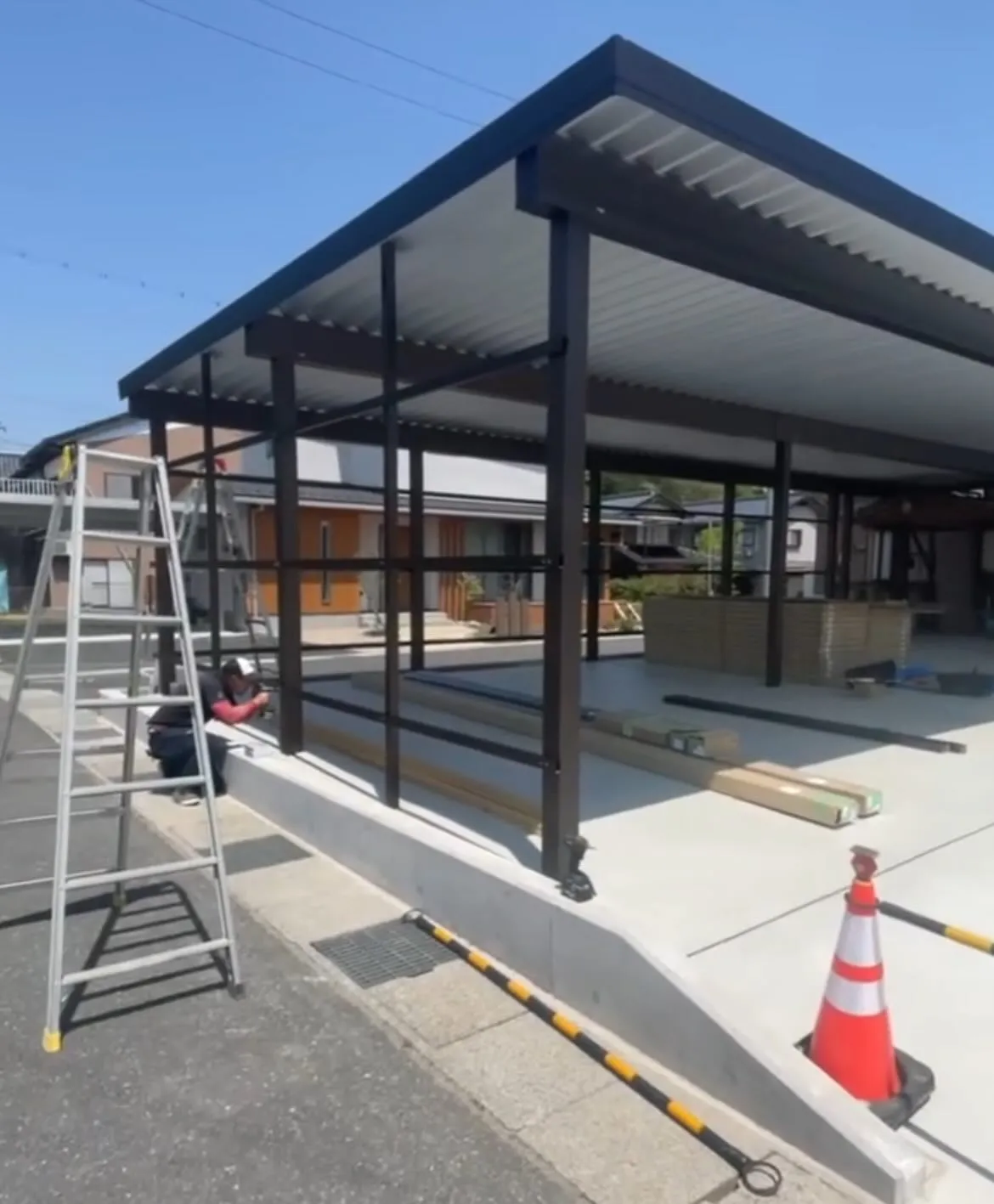 【京丹後市 カーポート工事】