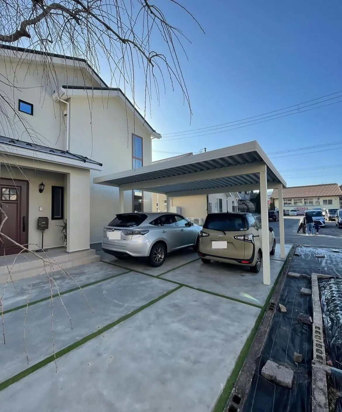 【山東町|新築外構工事】