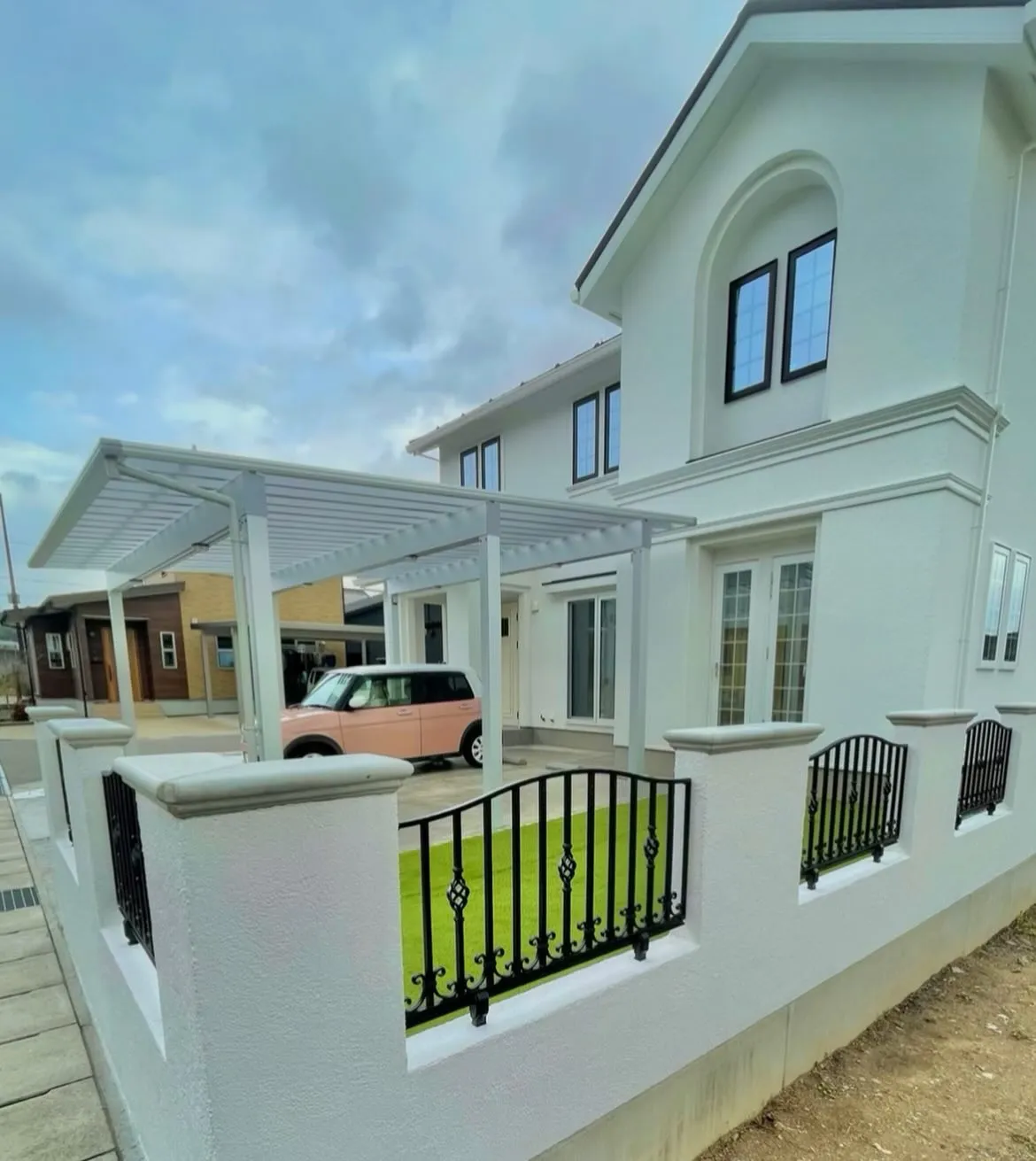 【豊岡市日高町 新築外構工事 完成しました】