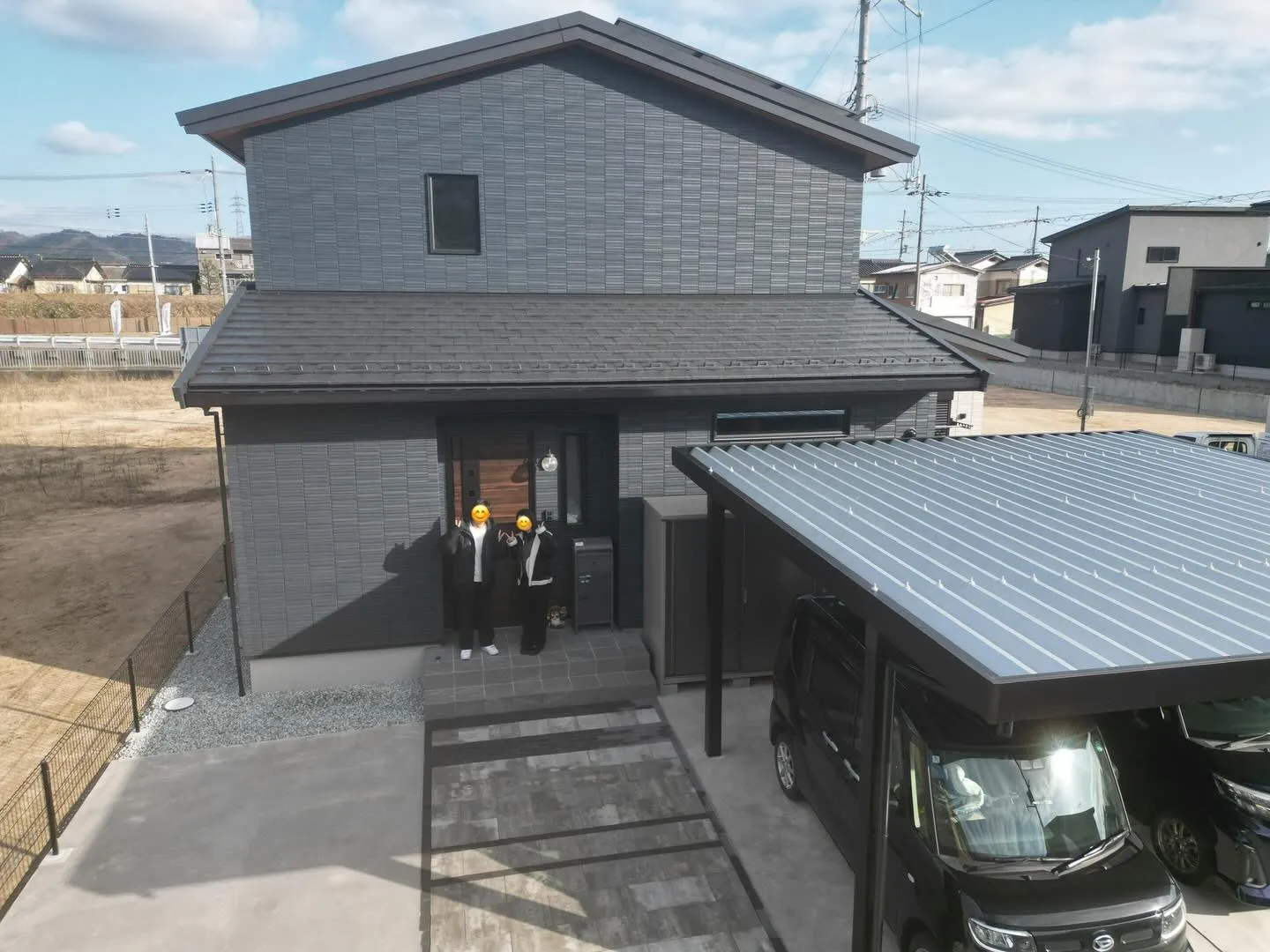 【豊岡市内 新築外構工事】