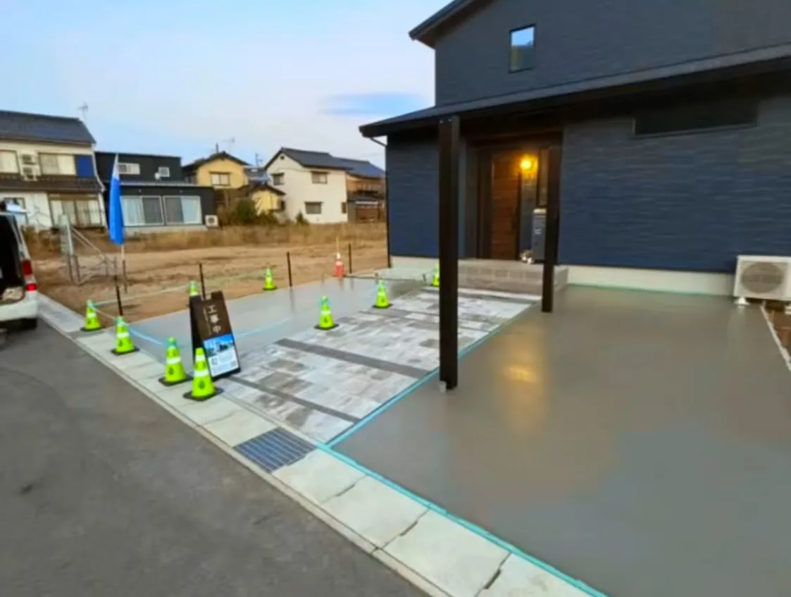 【豊岡市内 新築外構工事】