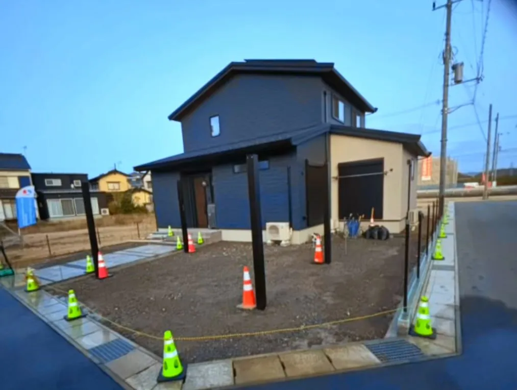 【豊岡市内 新築外構工事】