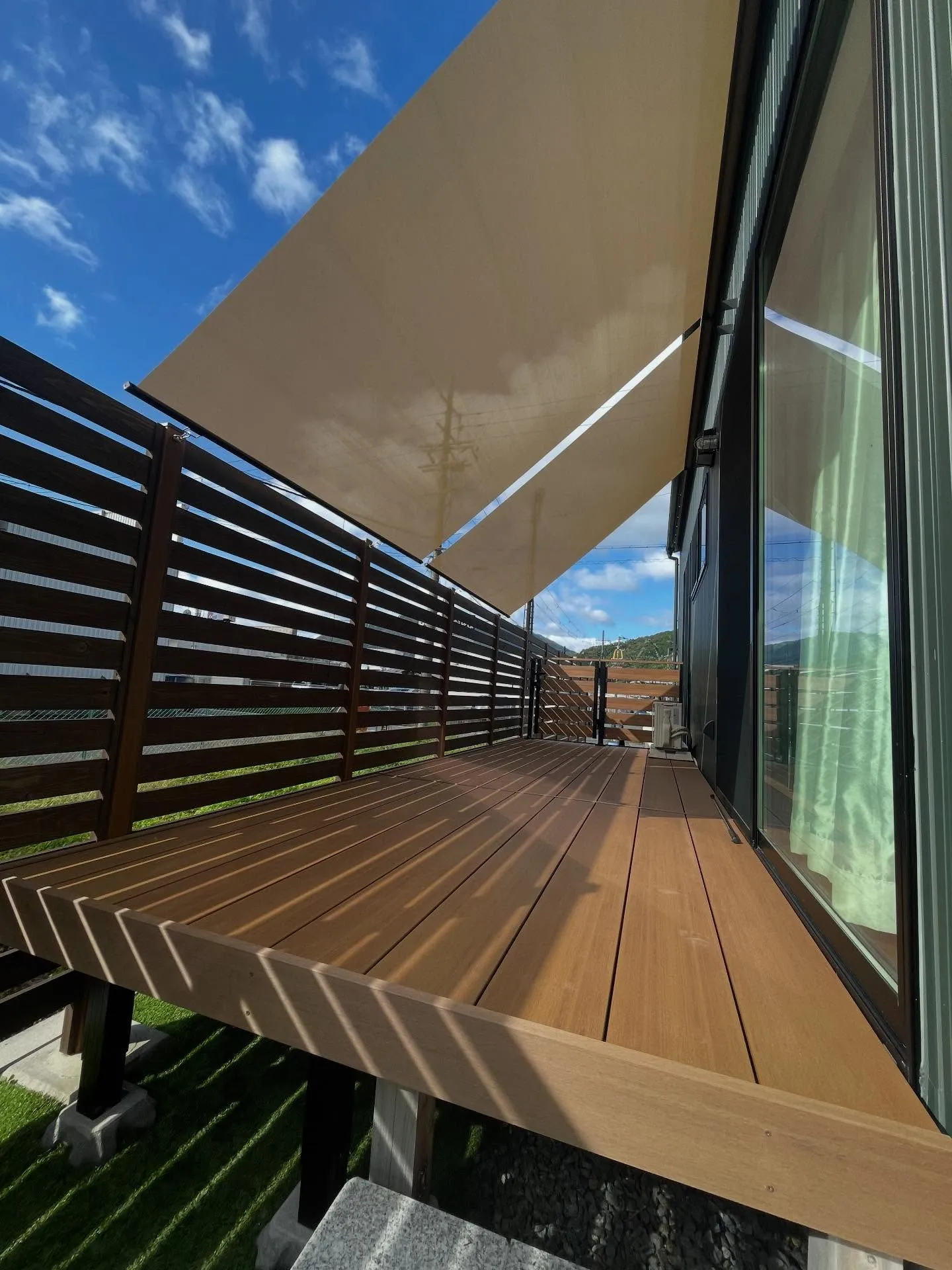 【朝来市和田山 ウッドデッキ工事】