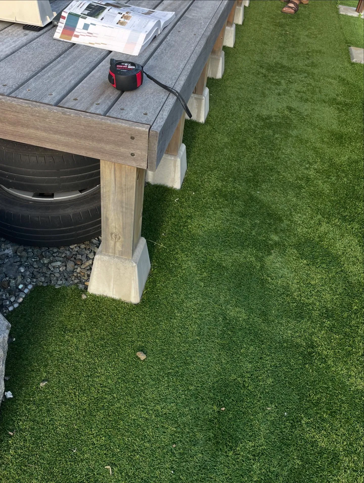 【朝来市和田山 ウッドデッキ工事】