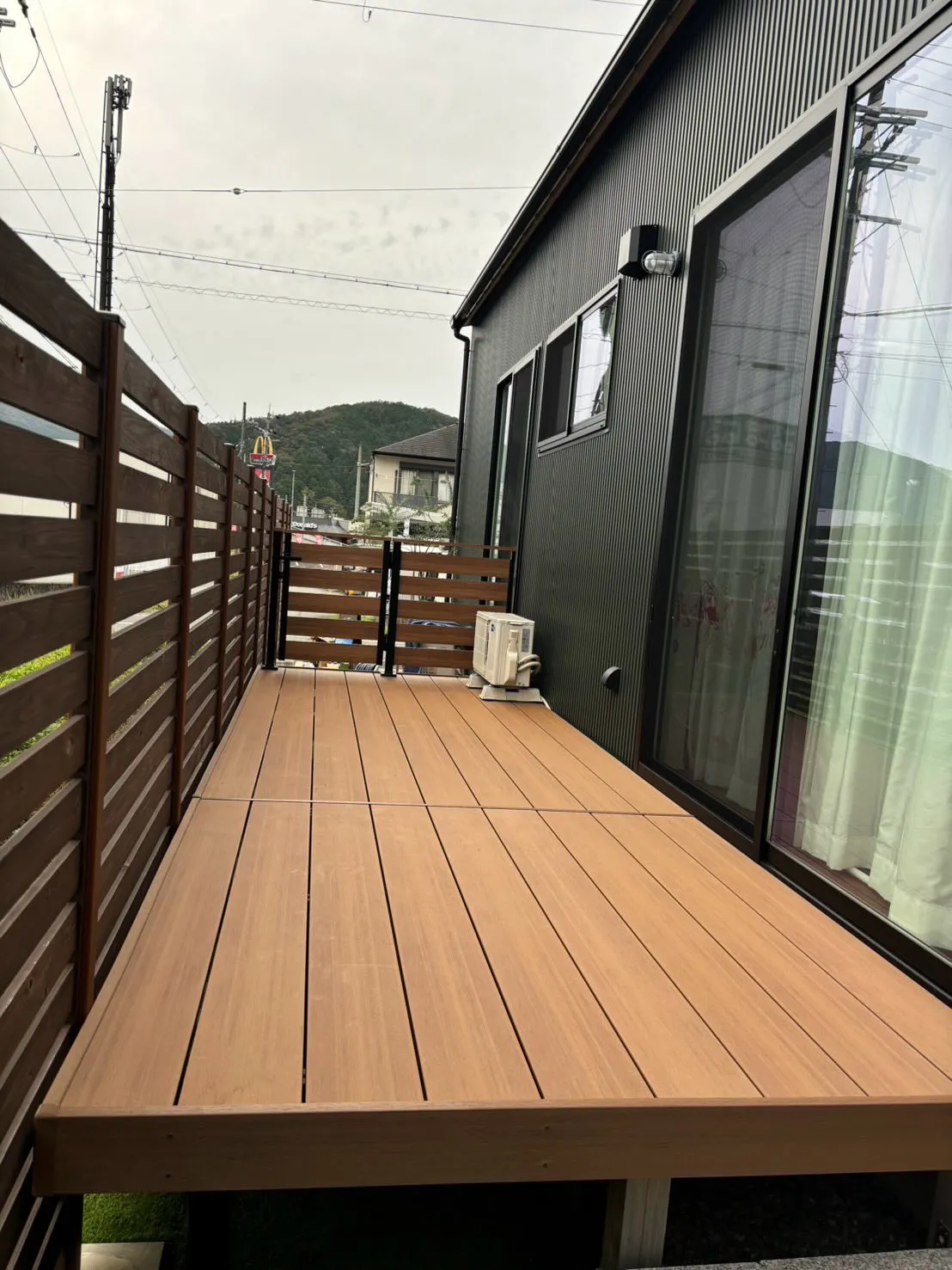 【朝来市和田山 ウッドデッキ工事】