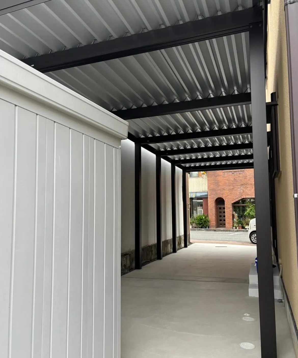 【豊岡市内 駐車場リフォーム工事】