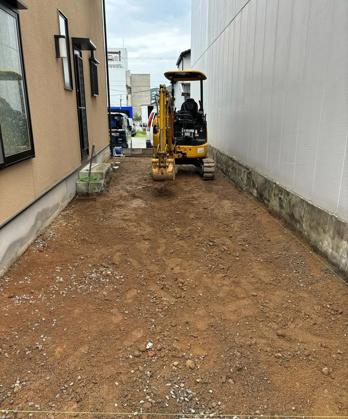 【豊岡市内 駐車場リフォーム工事】