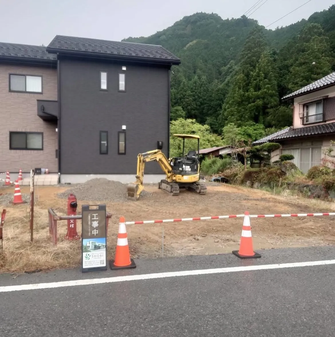 【養父市|カーポート・土間コンクリート工事】