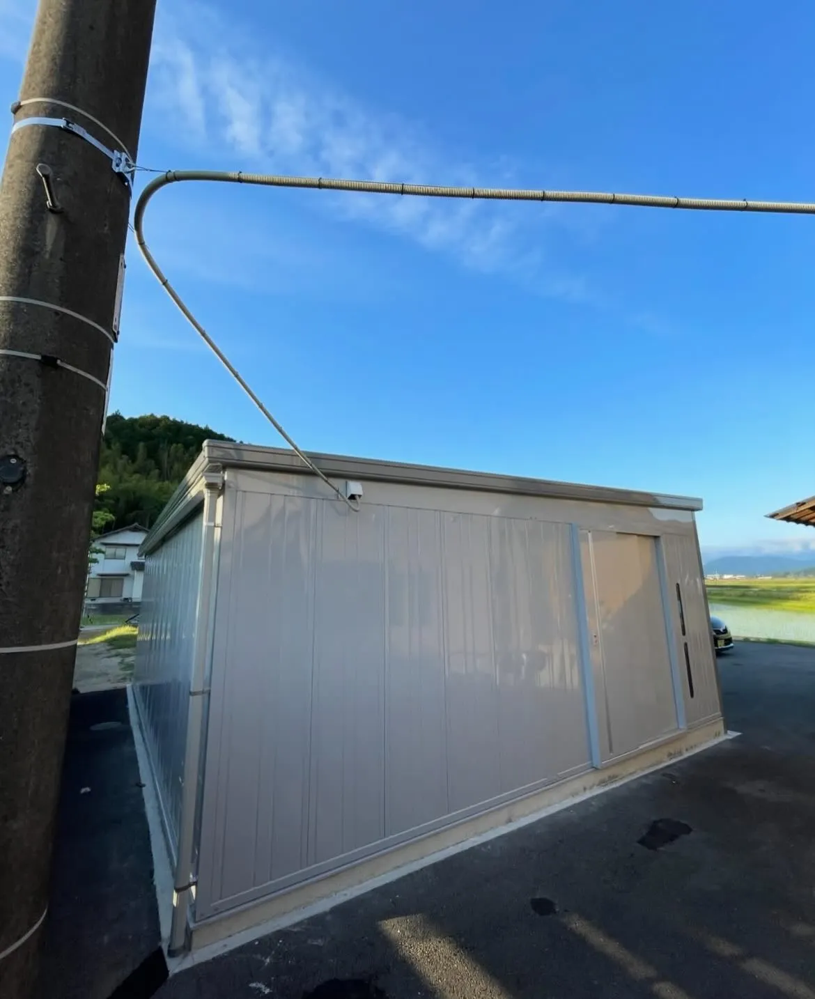 【豊岡市 日高 ガレージ工事】