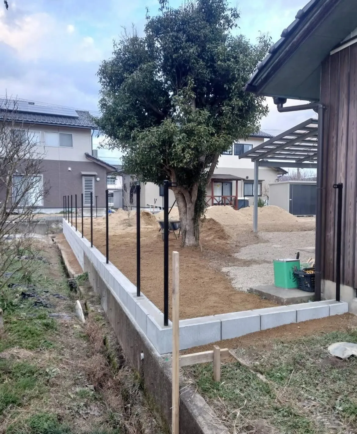 【豊岡市いずしちか｜ドッグラン工事】