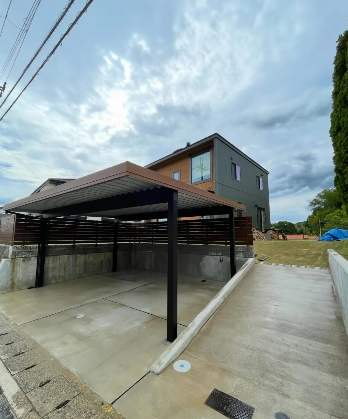 【豊岡市|新築外構工事】