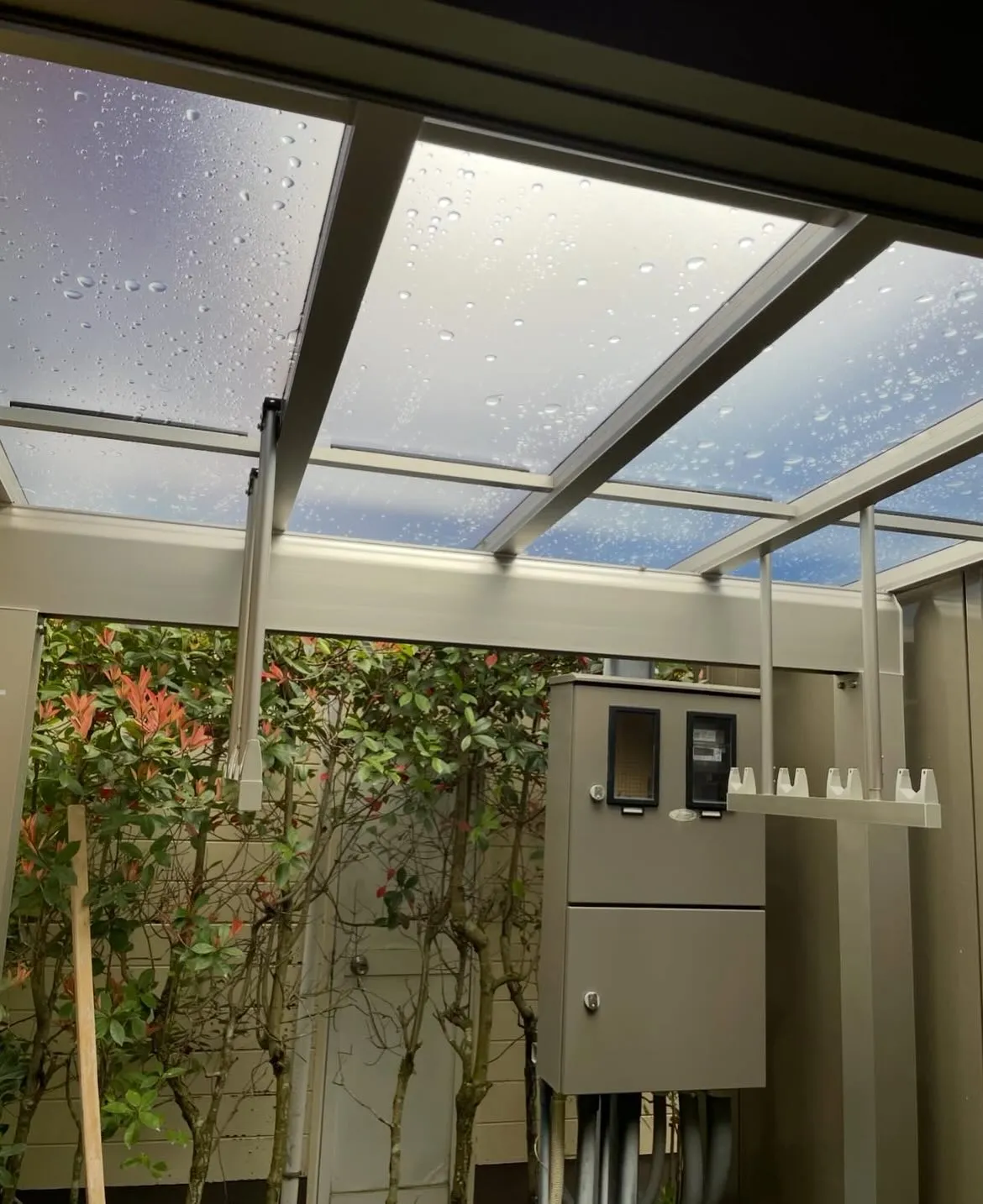 【豊岡市内|テラス屋根工事】