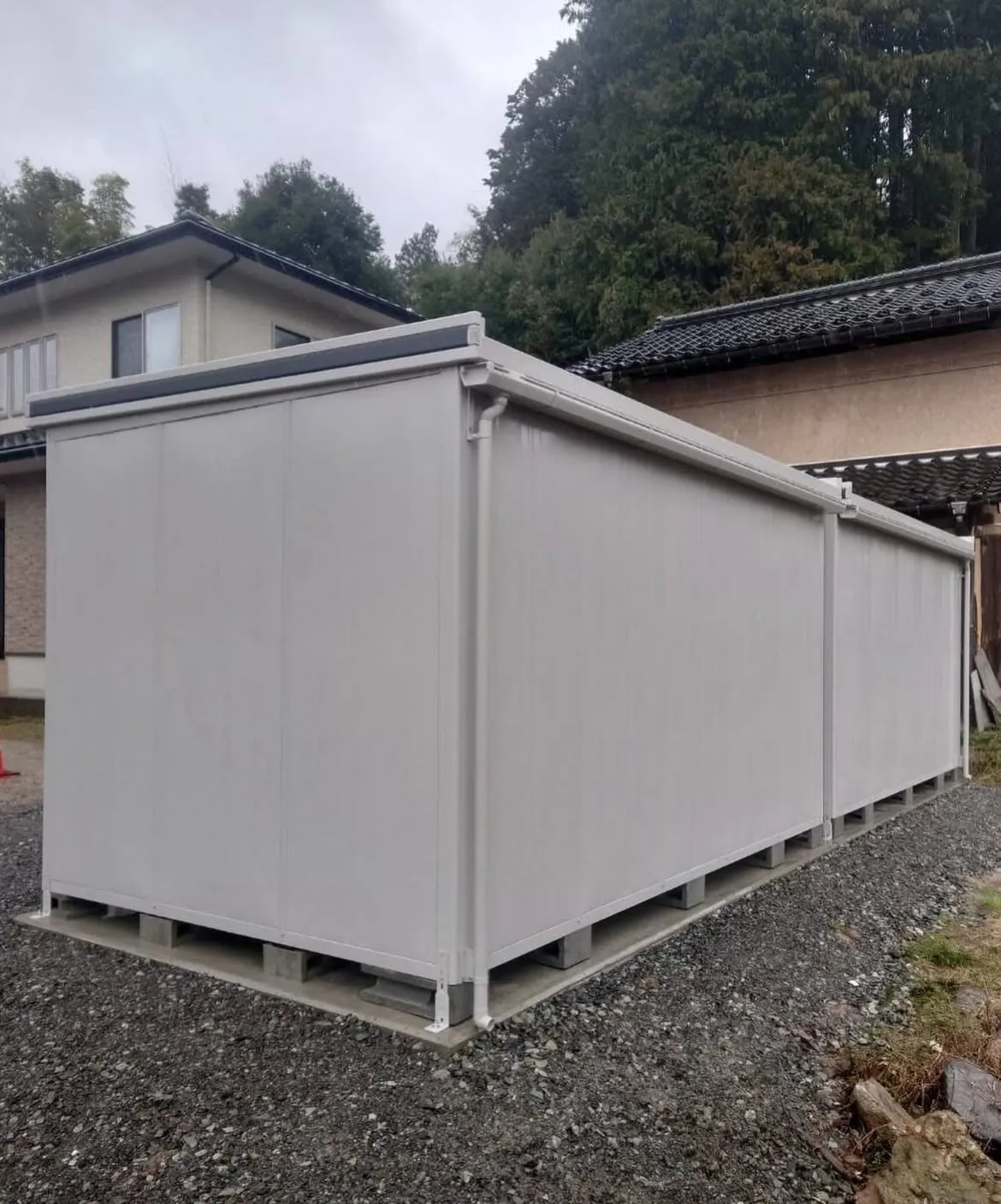 【豊岡市／物置工事】