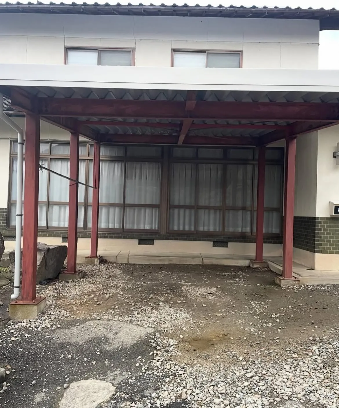 【豊岡市｜カーポート屋根張り替え工事】