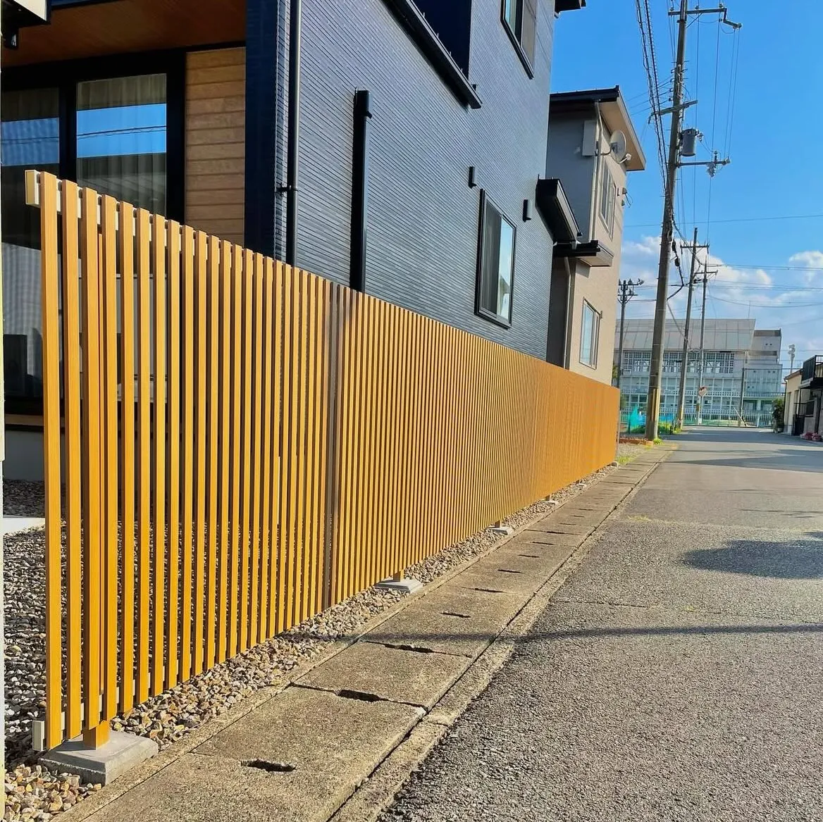 【豊岡市 フェンス工事】