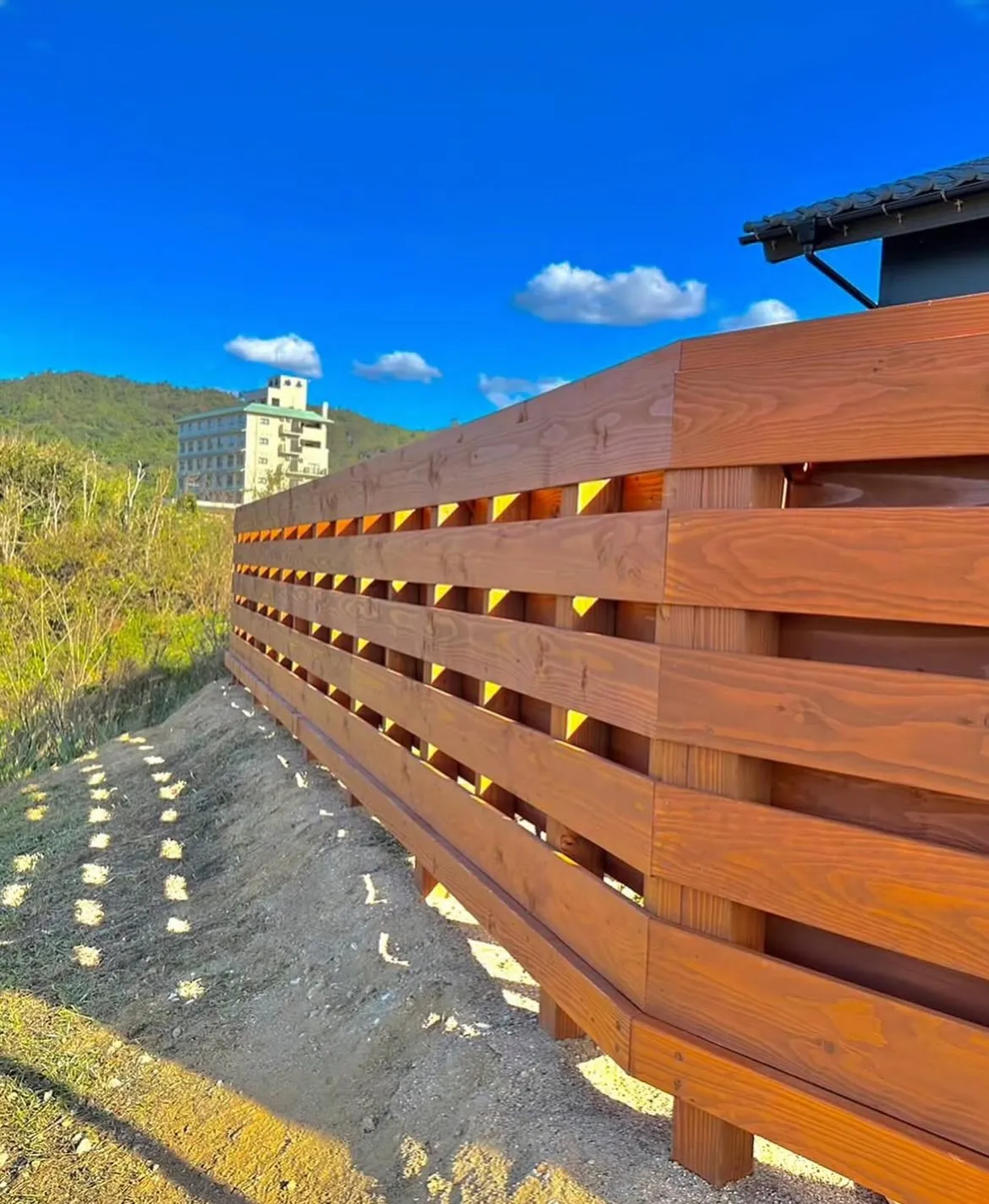 【京丹後市 フェンス工事】