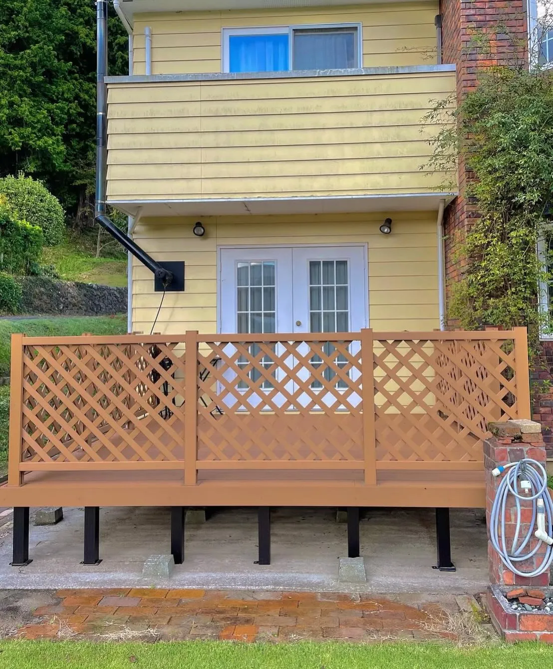 【豊岡市日高町 ウッドデッキ工事】