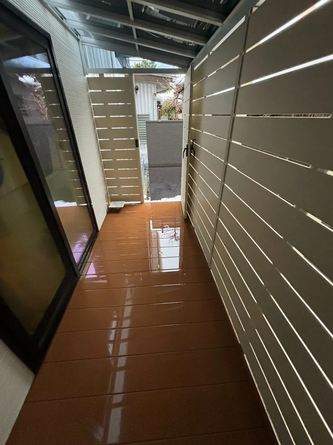 【豊岡市内 テラス工事】