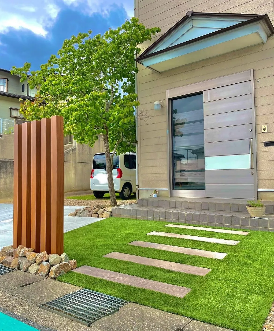 『豊岡市内 アプローチリフォーム工事』