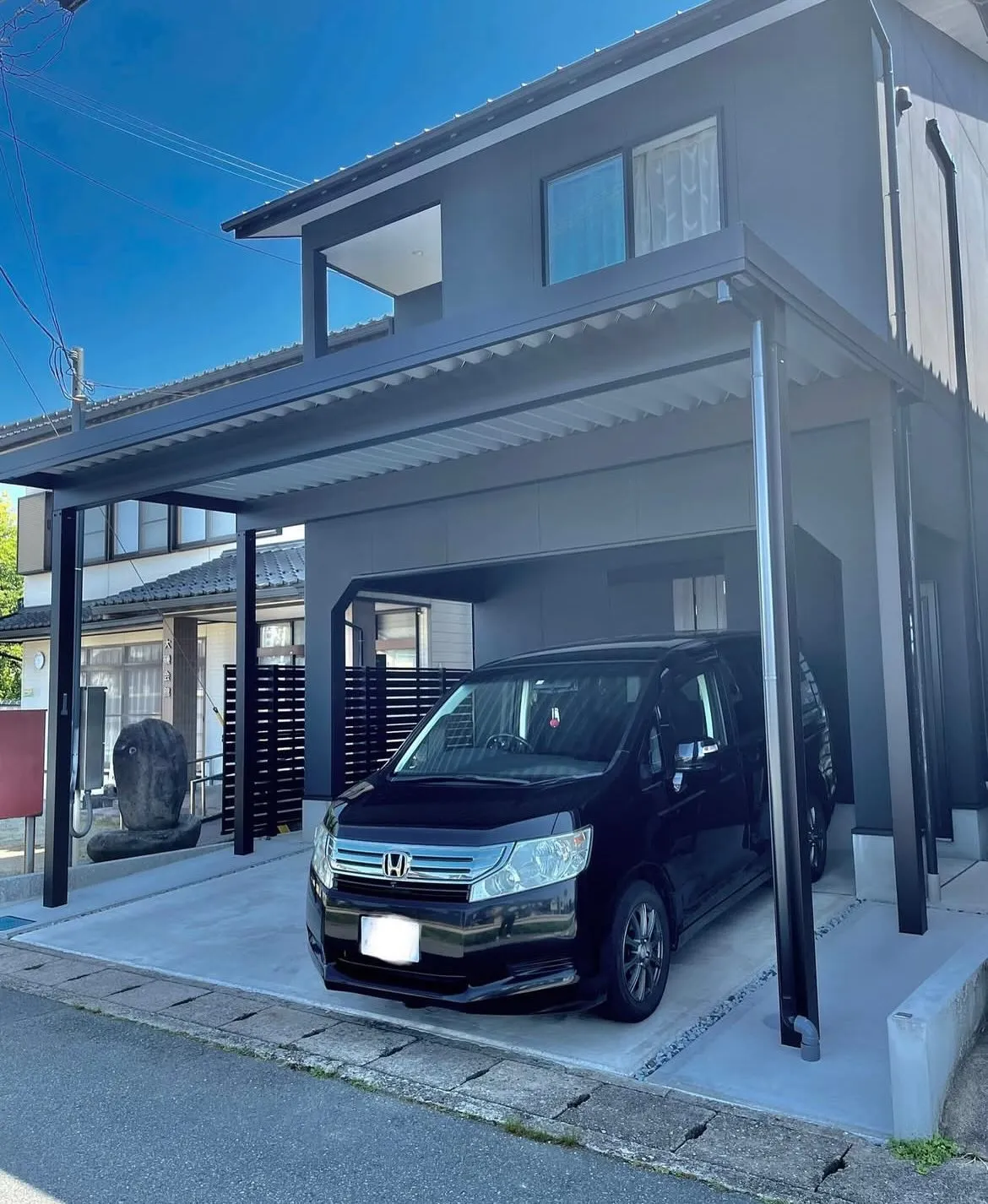 【豊岡市内 カーポート工事】