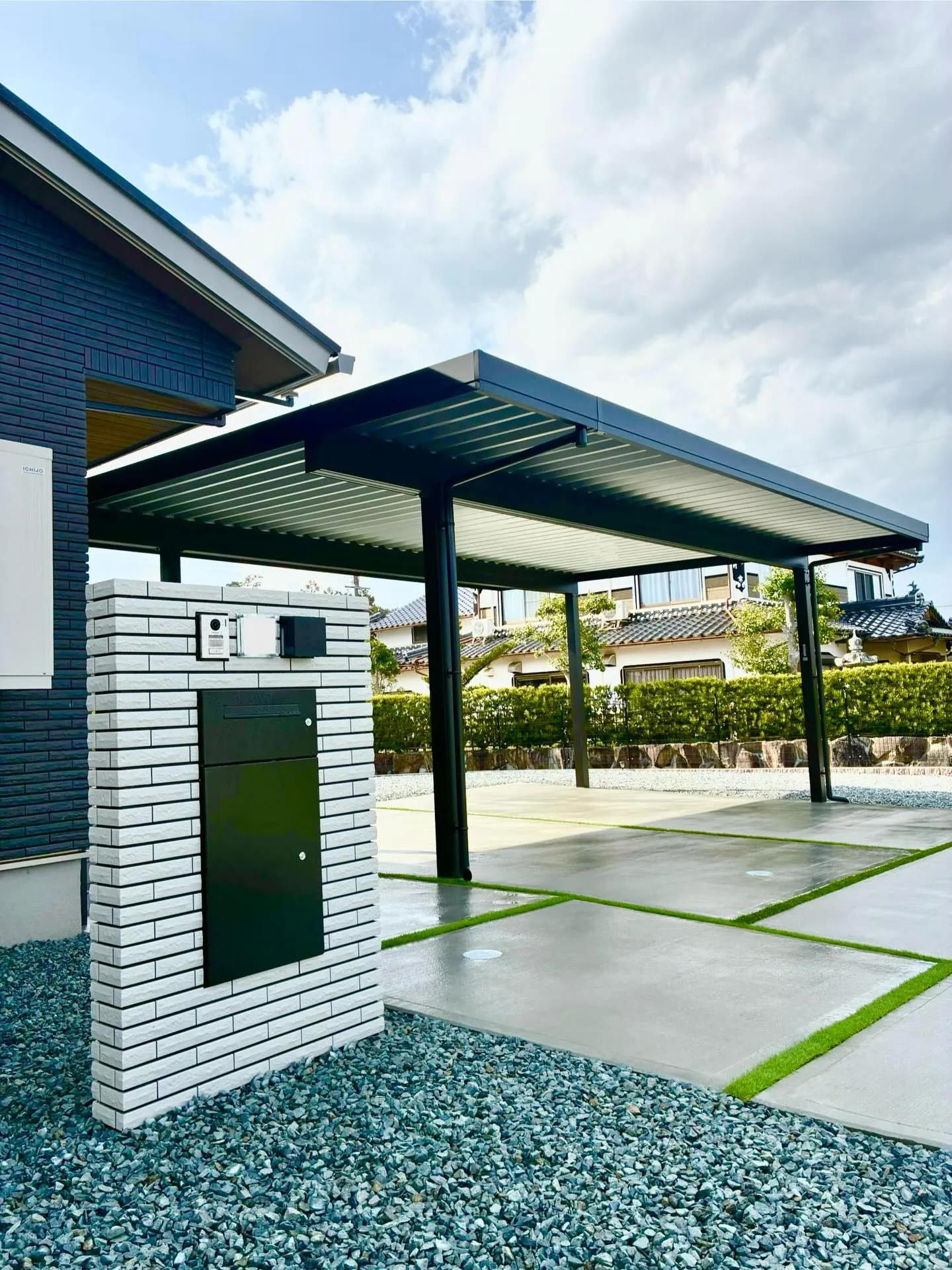 【朝来市 新築外構工事】