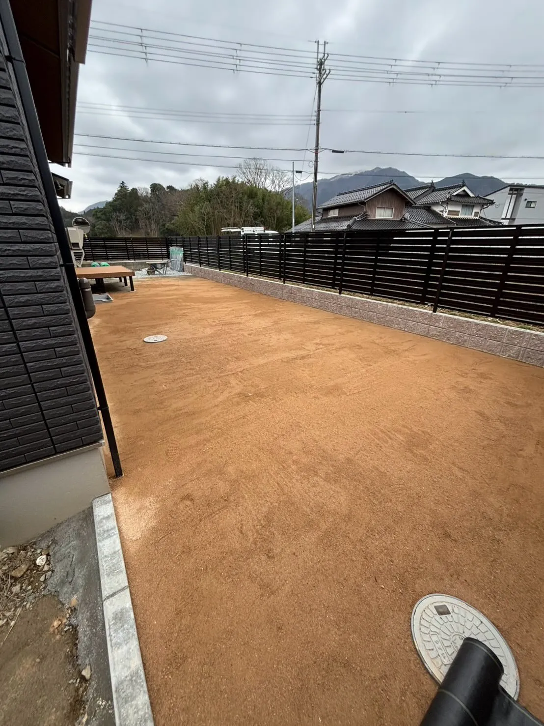 【朝来市 新築外構工事】