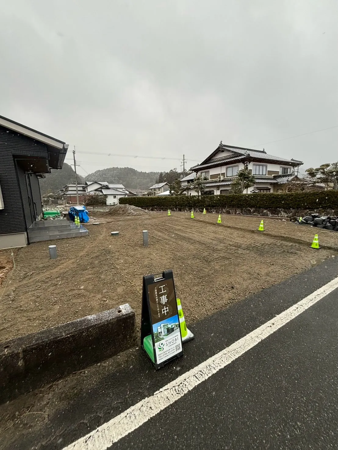 【朝来市 新築外構工事】