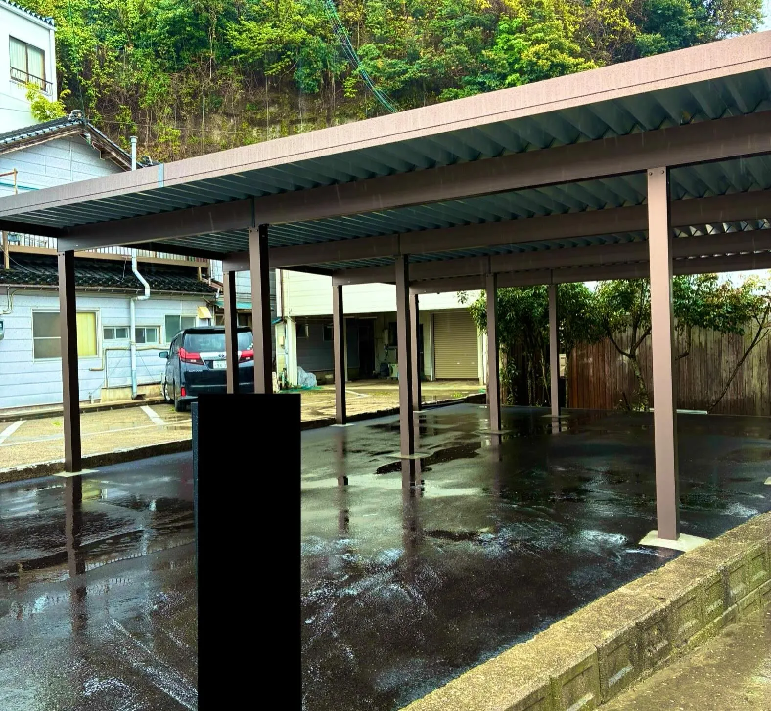【香美町カーポート工事】