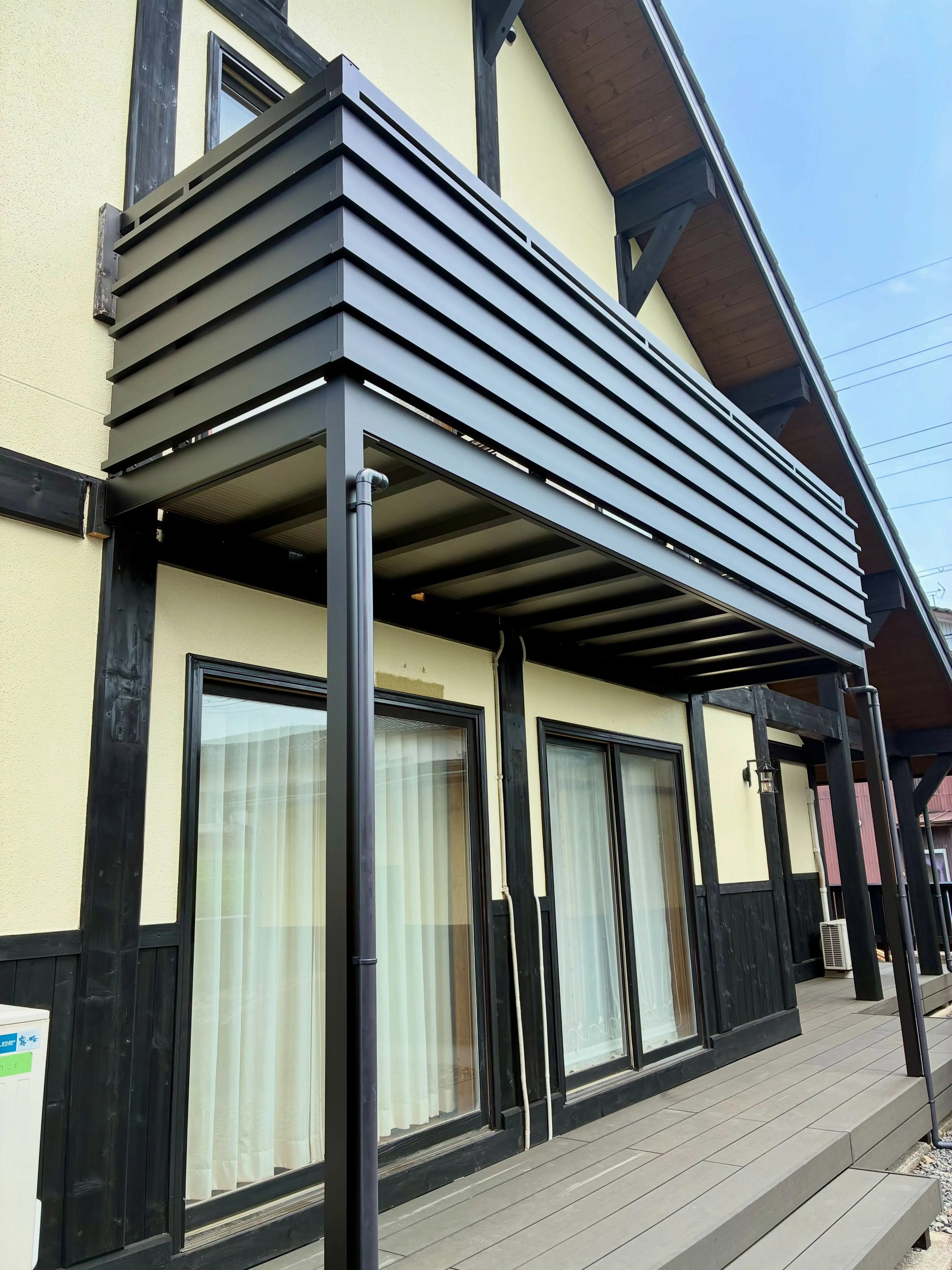 【豊岡市 バルコニー工事】