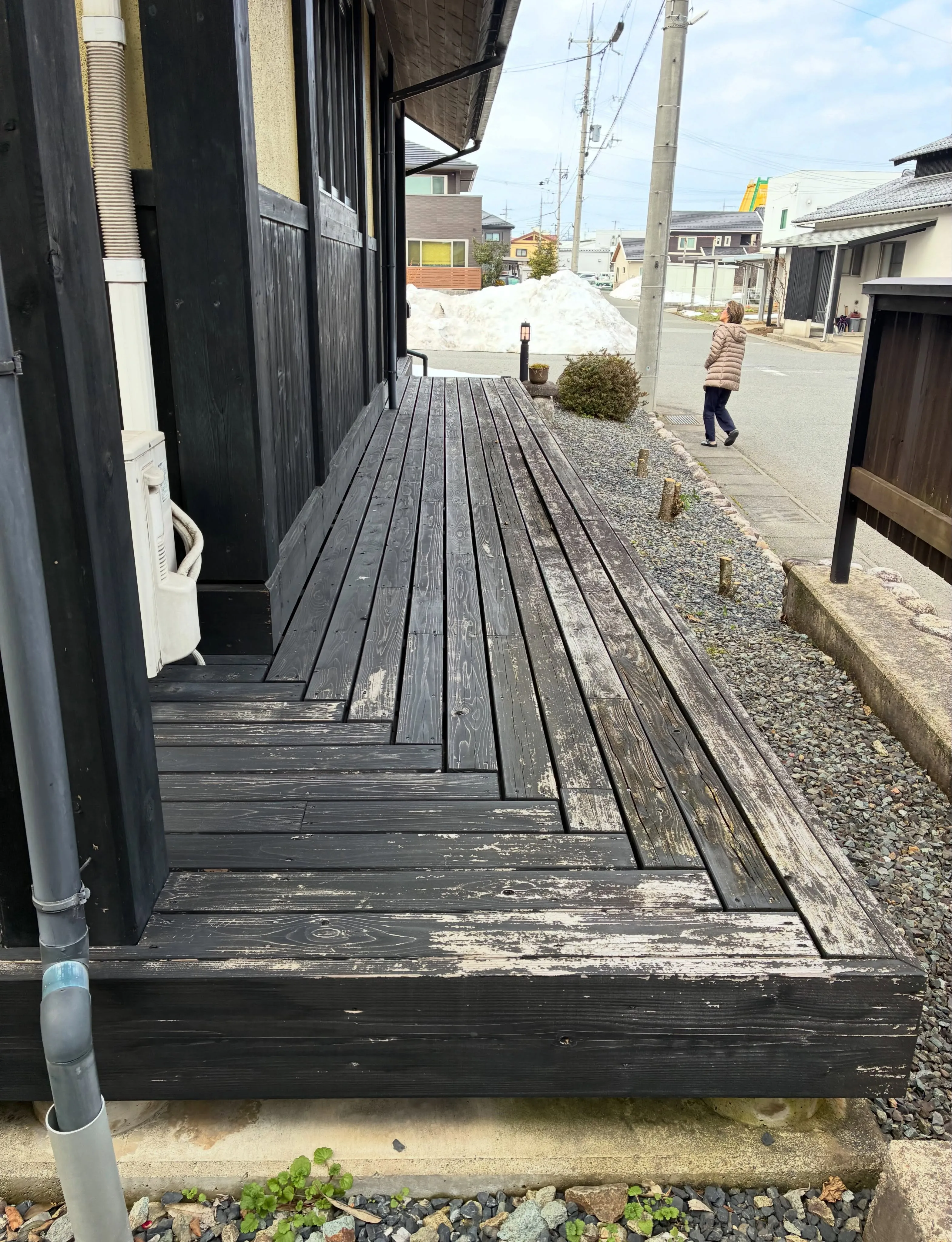 【豊岡市 落ち着きのある外構リフォーム】