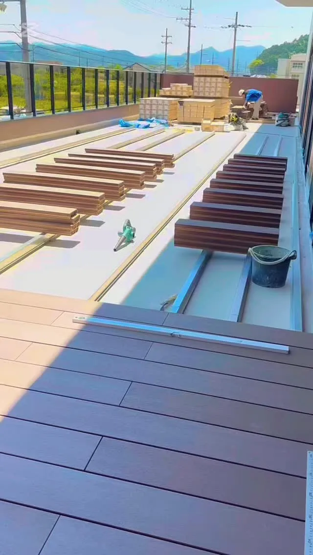 #タカショーウッドデッキ 
